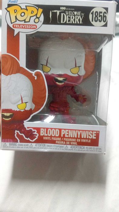 Funko Pop! IT Welcome to Derry - Blood Pennywise 1856 - NOVO