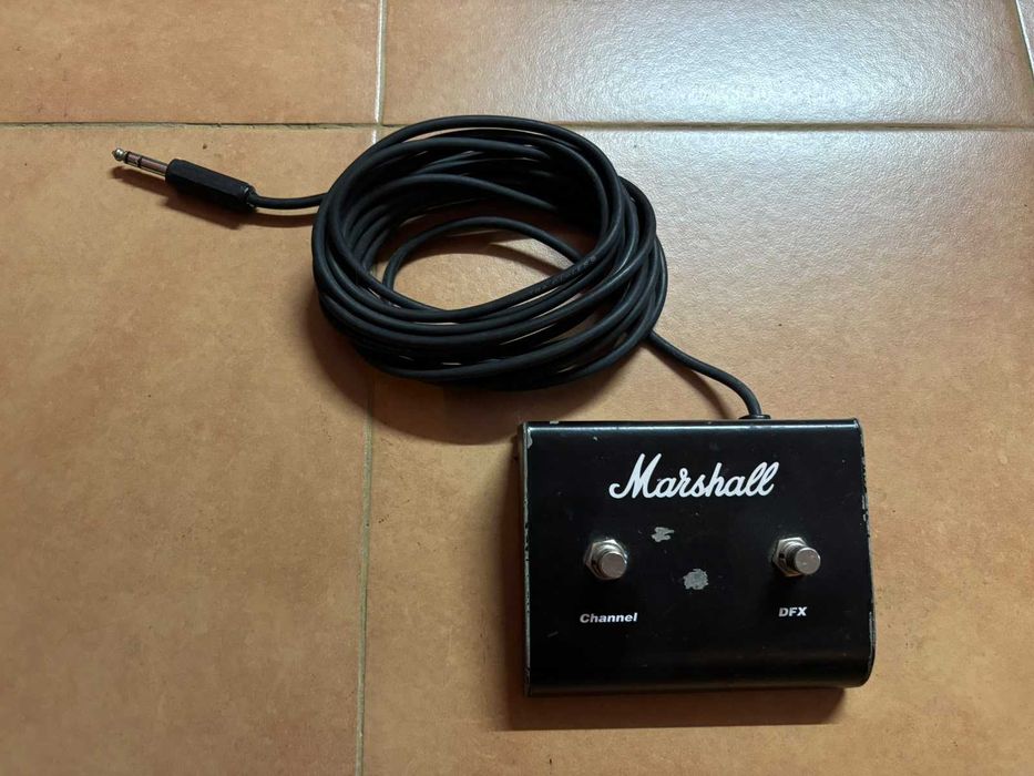 Marshall MG100HDFX 100W + Footswitch – 100% Funcional