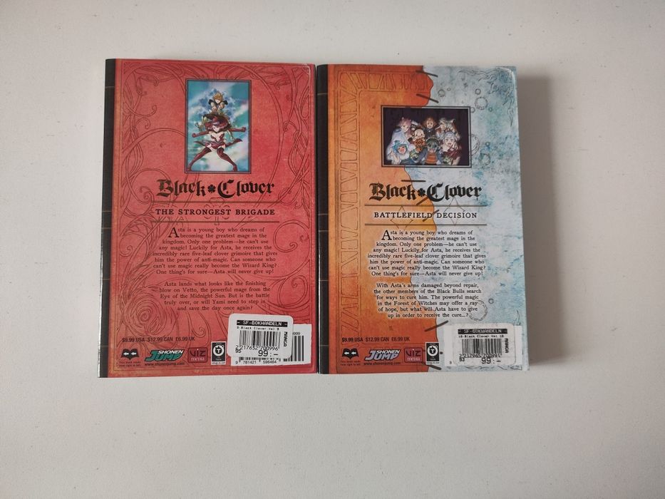 Black Clover (9-10) - manga po angielsku, zestaw tomów