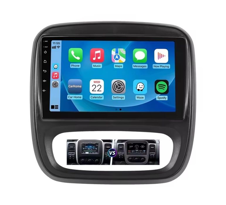 Radio Android Nawigacja Opel Vivaro B Renault Trafic 3 Fiat Talento