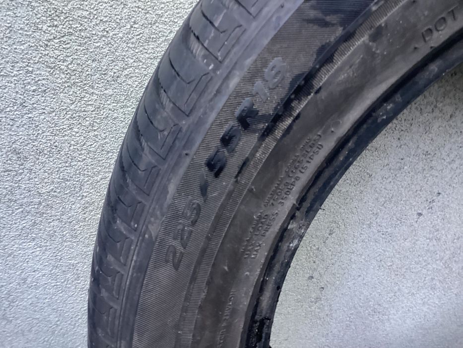 HANKOOK 225/55r18 2szt opony całoroczne 4.8mm 2023r