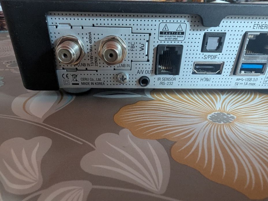 Vu+ uno 4k com 8 tuners dvb-s2