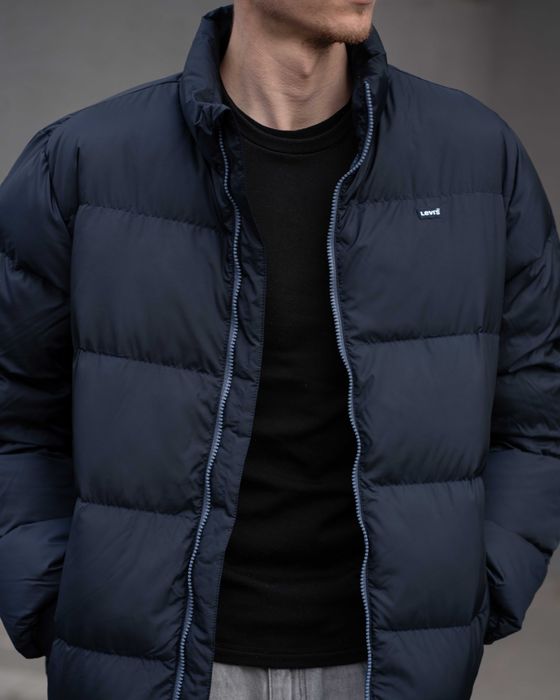 Мужской пуховик Levi's Piedmont Short Puffer Jacket A8568-0008 синий