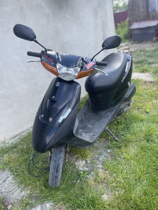 скутер Suzuki Let’s II, 65 кубів, нова поршнева на 65 кубів. Сток був 49.9
