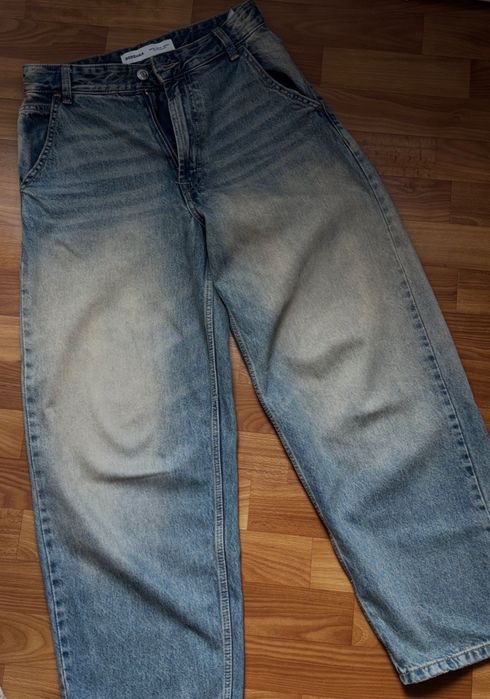 Джинсы baggy Bershka