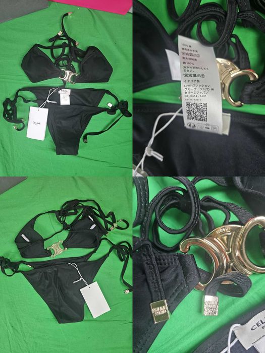 Komplet damski kapielowy Celine Paris 2-czesciowe