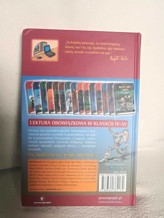 Felix, Net i Nika oraz Gang Niewidzialnych Ludzi Rafał Kosik książka