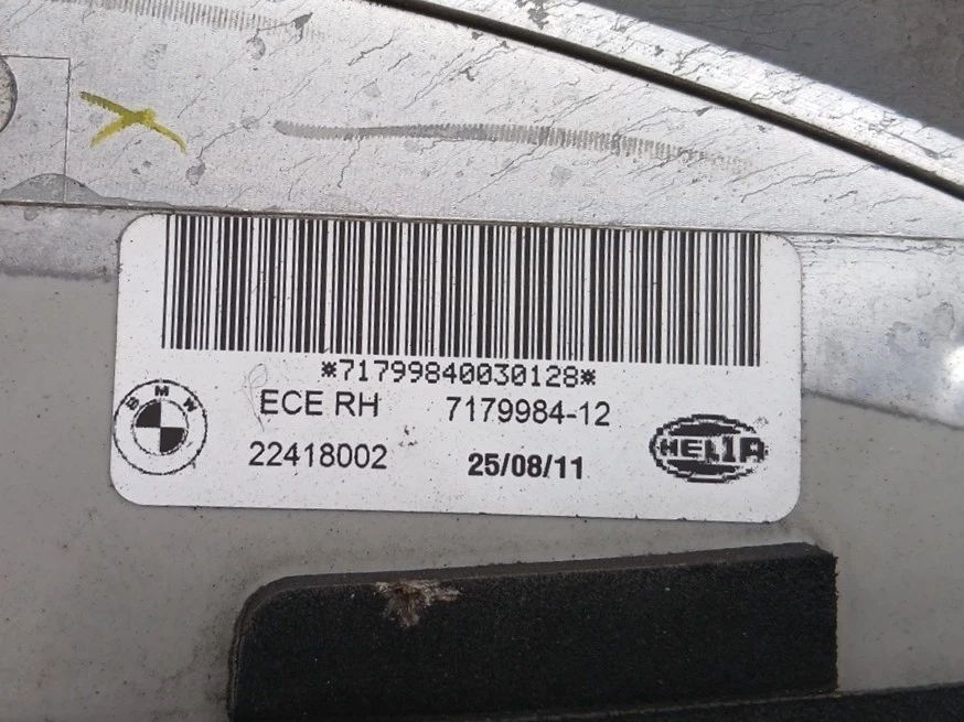 Farolim direito BMW X6 (E71, E72)