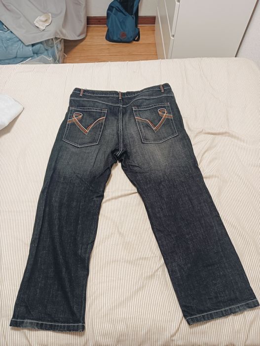 Jeans Baggy Pretas Novas 46