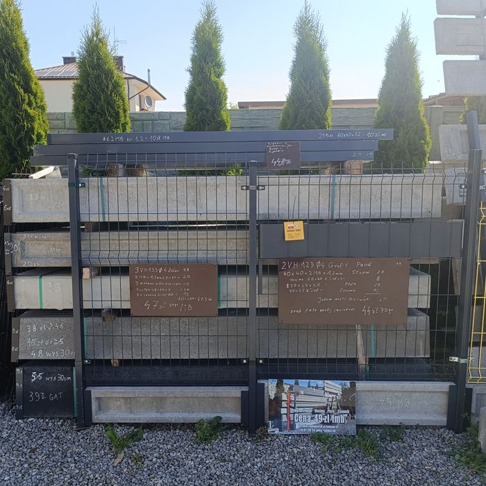 Brama przesuwna z wypełnieniem panelowym