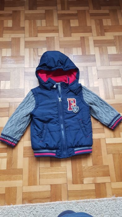 Kurtka chlopieca wiosenna ocieplana