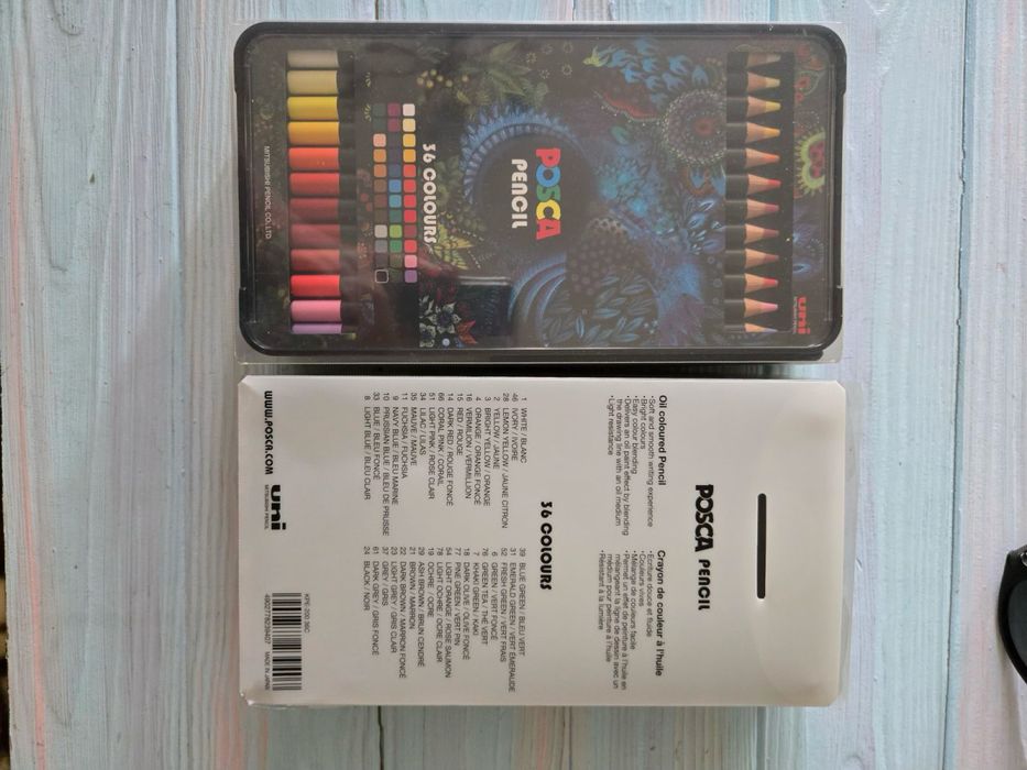 Набор цветных карандашей Posca 36шт