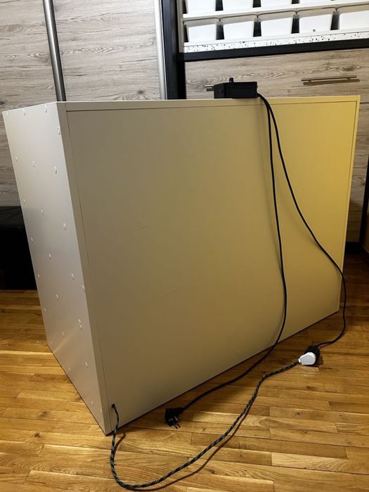 Rack system 18 pudeł  50x35 na gekony i węże