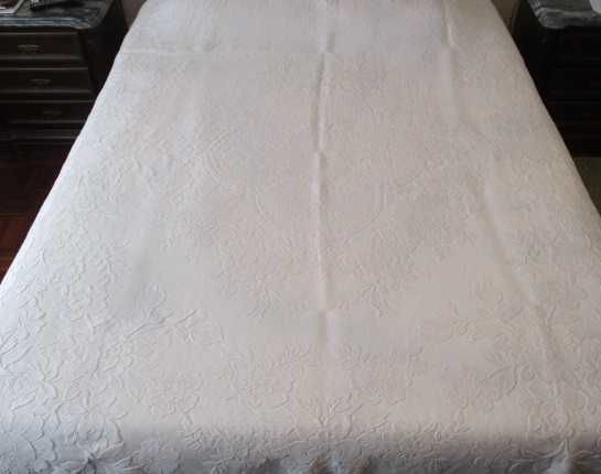 2 colchas de seda e algodão cama de casal