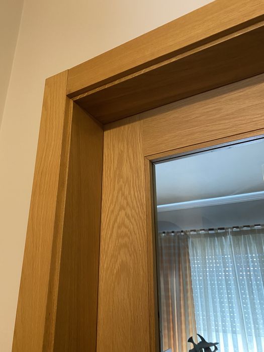 Porta de Madeira e componentes