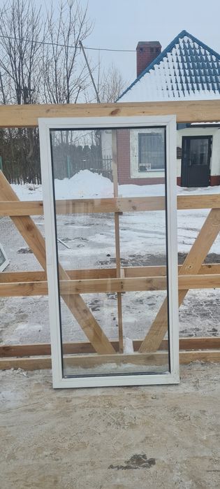 OKNA KacprzaK Witryna 73x150 FIX Używany Biały PCV Lider OLX