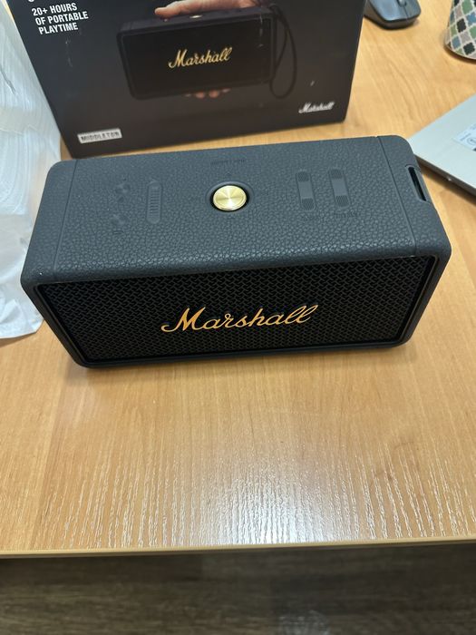 Портативні колонки Marshall Emberton II Black and Brass