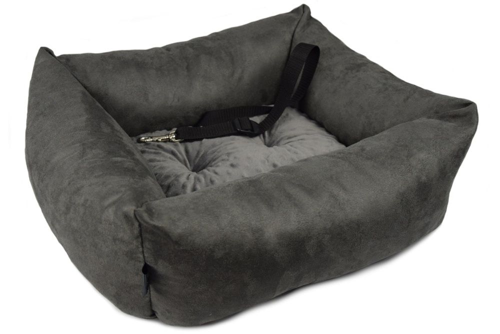 Antyalergiczny FOTELIK legowisko dla psa transporter DO AUTA - PREMIUM