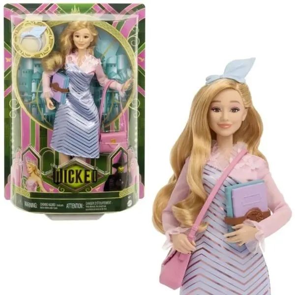 Wicked Glinda at Shiz University Fashion Doll. Nowy Produkt