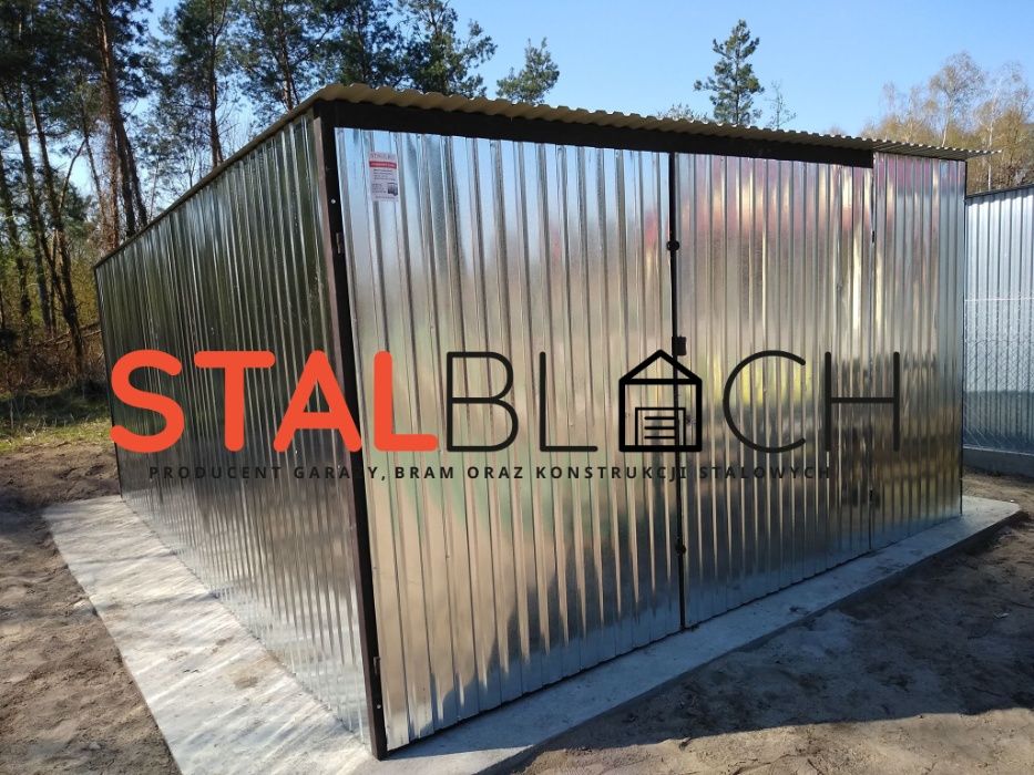 Garaż 4x5 Grafitowy