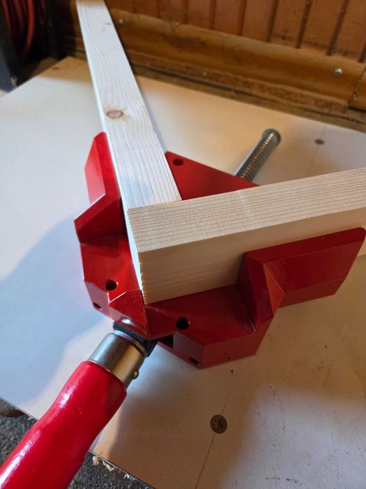 Ścisk , imadło kątowe samonastawne  Bessey WS 6