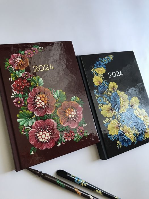 Планер на 2026 щоденник ручна робота Петриківський розпис