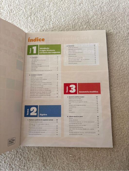 caderno de exercicios matematica