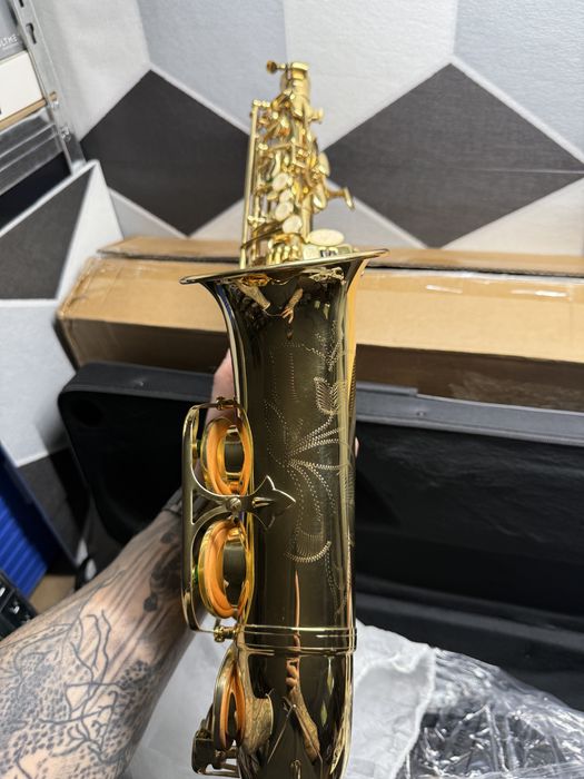 Saksofon Altowy Es Eastar AS-II Student Gold Lacquer | Stan Idealny ...