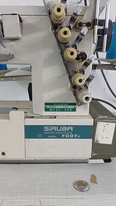 Maquina recobrimento 3 agulhas SIRUBA S007 H