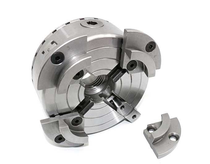 Токарный патрон по дереву 1х8 TPI диаметр 100 мм c ДОПОЛНИТ КУЛАЧКАМИ