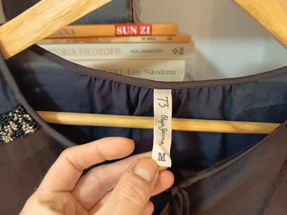 Czarna koszula Pepe Jeans M boho