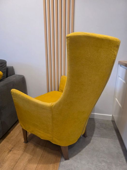 Fotel Ikea Sztokholm uszak szary