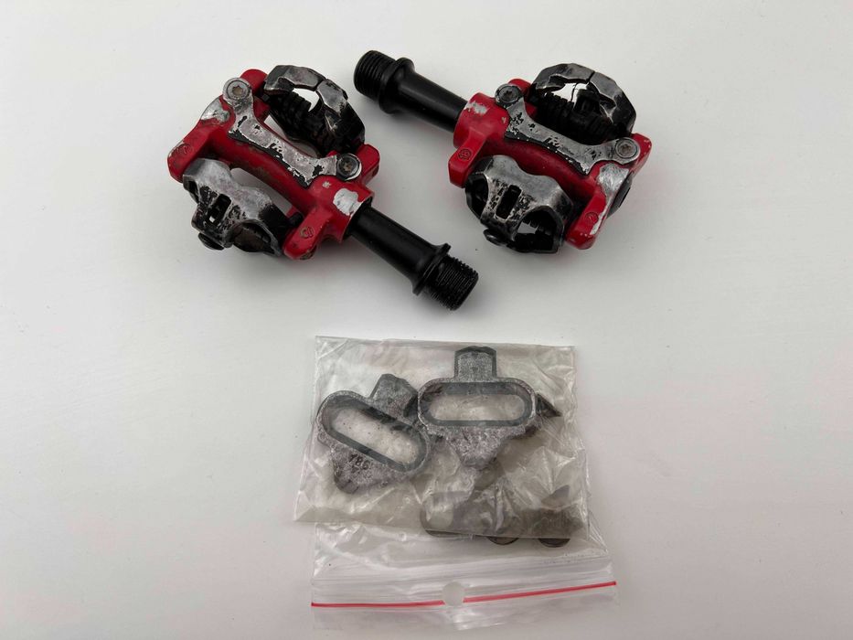 Pedały SPD Bontrager Comp RED + bloki