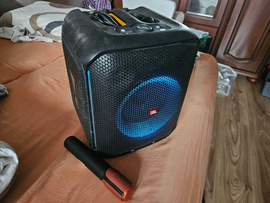 JBL PartyBox Encore z Mikrofonem - Lepszy od JBL PartyBox Encore 2, Ma mocniejszy BASS. Głośnik Przenośny Mobilny z Akumulatorem Jakość JBL !!!
