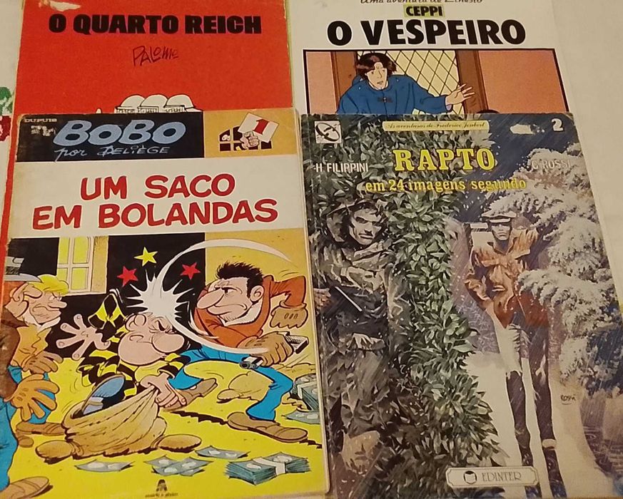 Vendo livros BD.