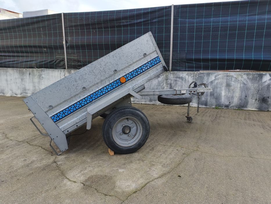 Atrelado Reboque de carga basculante