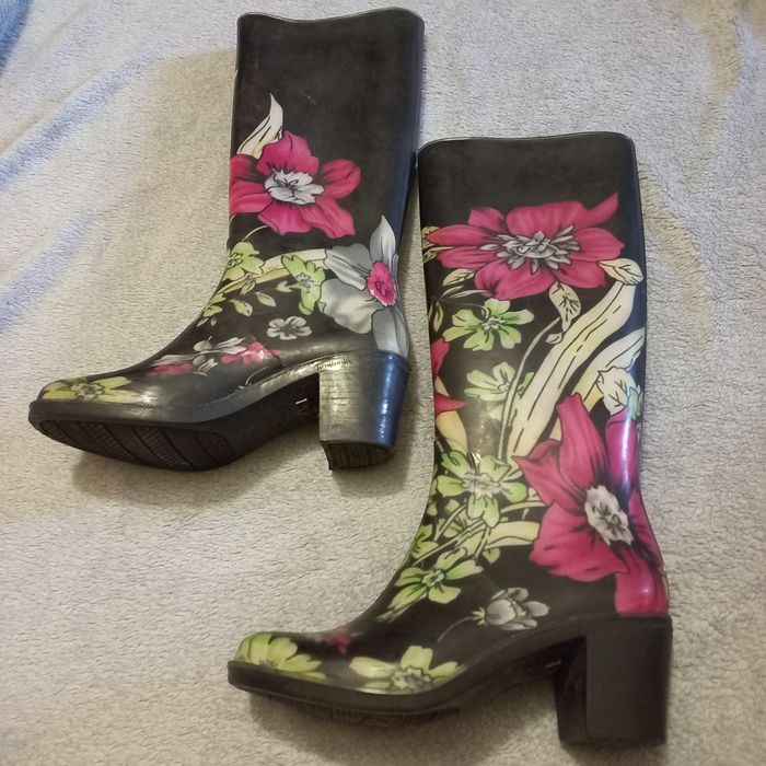 Чоботи резинові дитячі, підліткові, 35 розмір