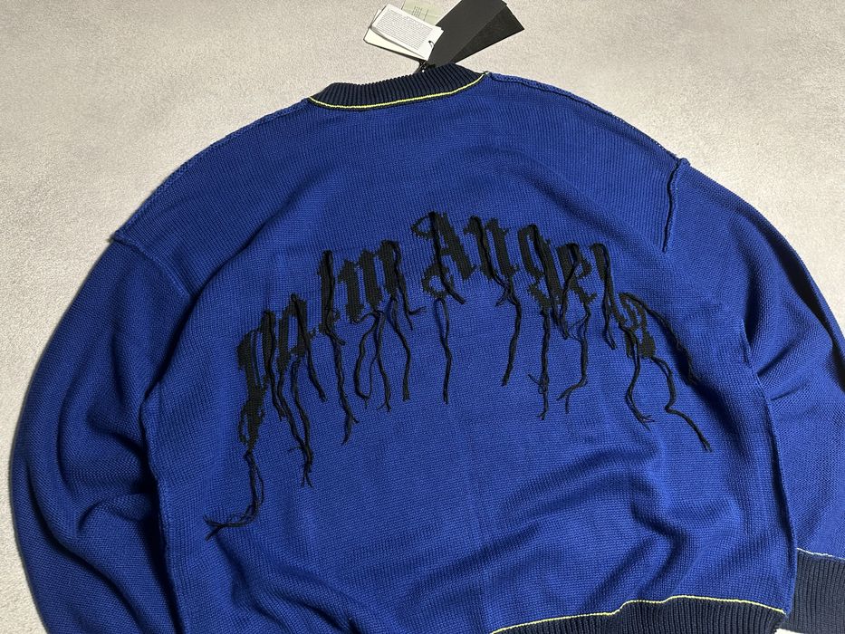 Светр Palm Angels PA Bear Sweater Blue