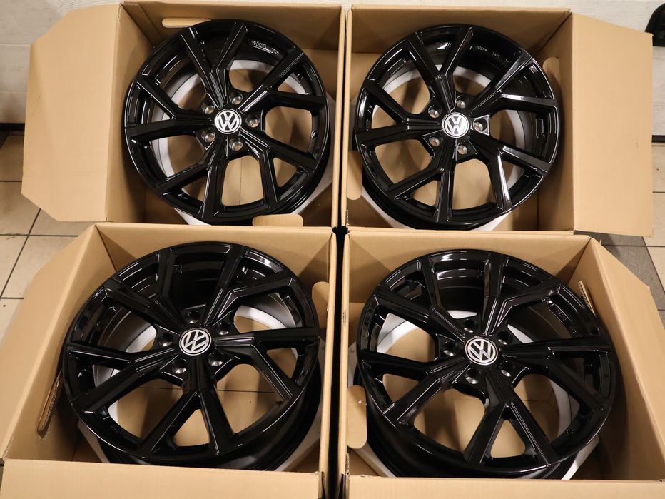 Vw t-roc troc felgi aluminiowe 17 7x17 et45 platin nowe