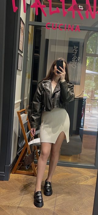 Кожанка Zara (екошкіра)