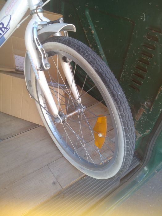 Bicicleta de menina.