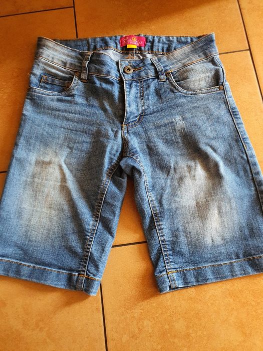 Spodenki jeansowe cropp