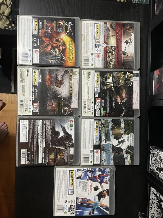 Lote de Jogos PS3 e PC
