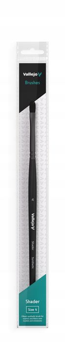 Vallejo B06004 - Pędzel - Shader - Filbert Sha