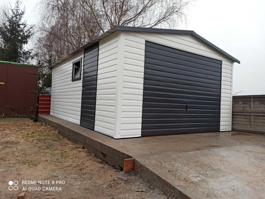 Garaże Blaszane Wiaty Zadaszenia Konstrukcje Stalowe Domki Ogrodowe