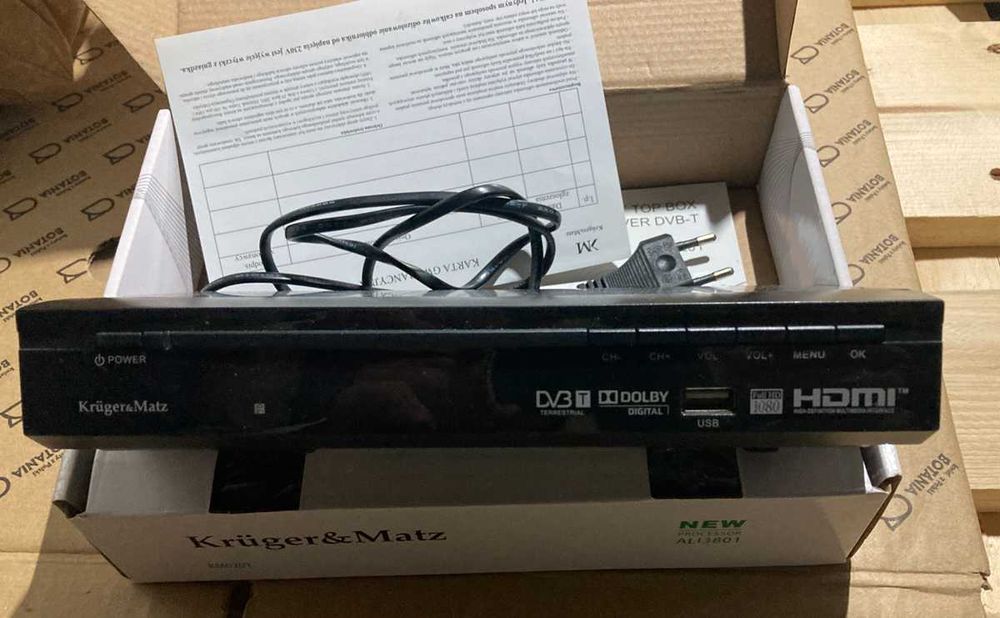 Kruger&Matz Dekoder DVB-T model KM0201