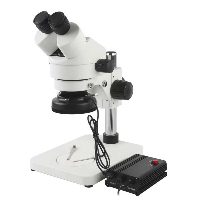 Светодиодный кольцевой светильник с поляризатором для микроскопа