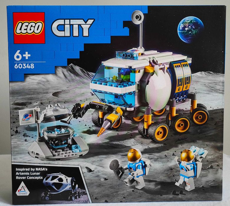 LEGO City 60348 - Łazik księżycowy