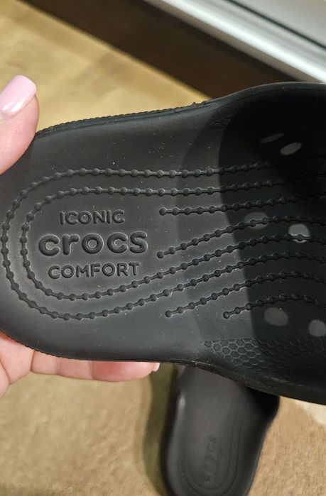 Кроксы шлепки Crocs оригинал m5 w7 23-23,5 см