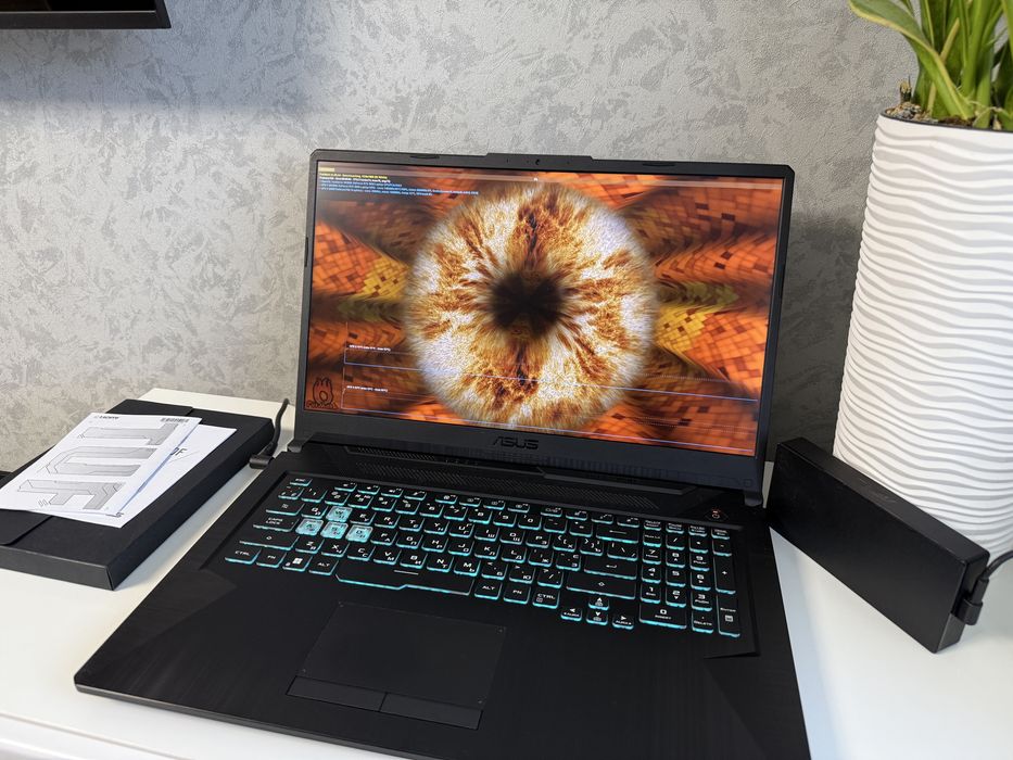 Asus Tuf A17/144Hz/2025год/Ryzen7/RTX3050/Ноутбук.